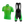 Load image into Gallery viewer, Tribal Design Cycling Kit - Green