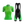 Load image into Gallery viewer, Women's Tribal Design Cycling Kit - Green