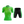 Load image into Gallery viewer, Women's Tribal Design Cycling Kit - Green
