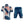 Load image into Gallery viewer, Blue Feather Cycling Kit