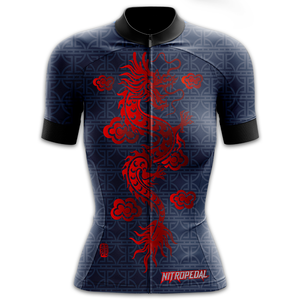 Women's Shaolin Dragon Cycling Jersey