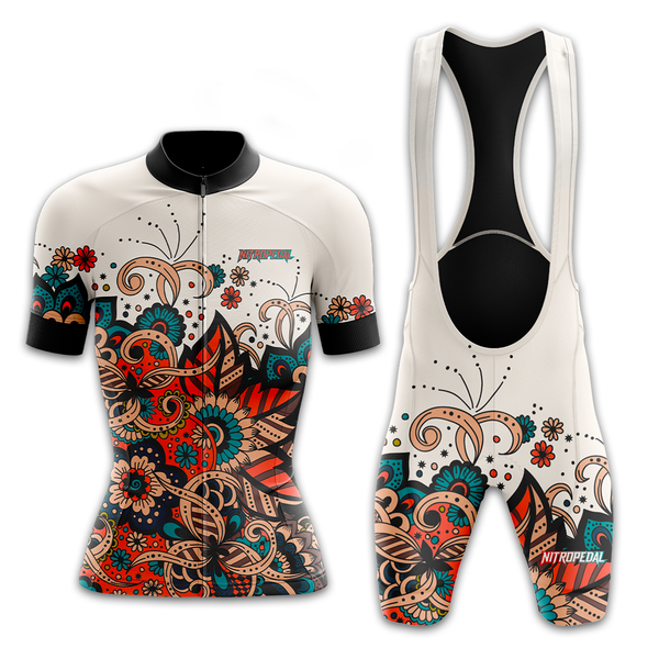 Women's Ornament Cycling Kit