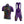 Load image into Gallery viewer, Purple Neon Cycling Kit