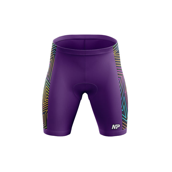 Women's Purple Neon Cycling Kit