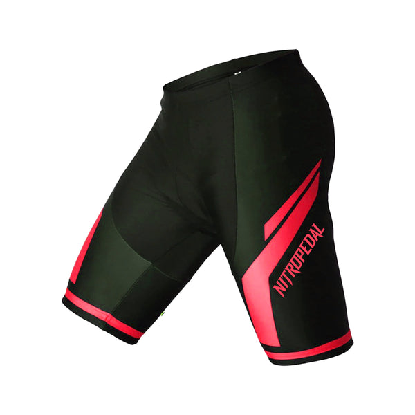 Nitropedal Red Padded Cycling Short