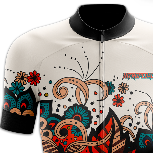 Women's Ornament Cycling Jersey