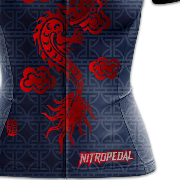 Women's Shaolin Dragon Cycling Kit