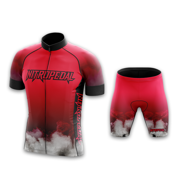 Red Smoke Cycling Kit